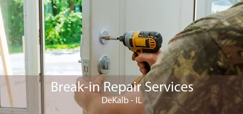 Break-in Repair Services DeKalb - IL