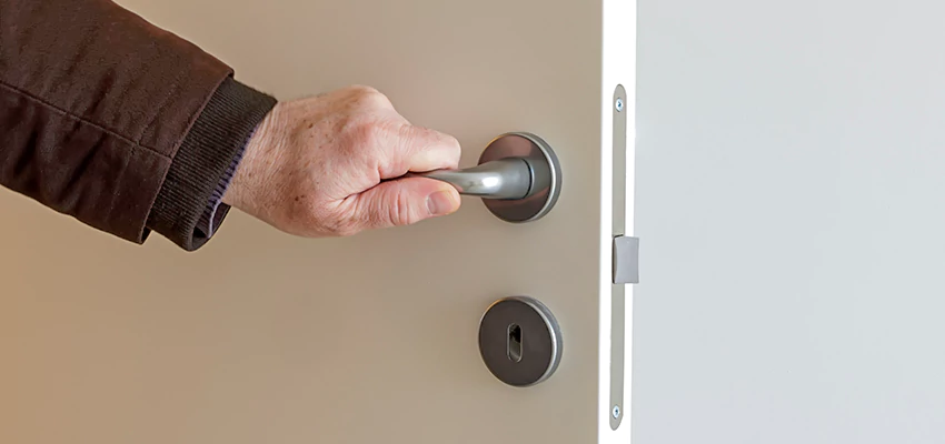 Restroom Locks Privacy Bolt Installation in DeKalb, Illinois